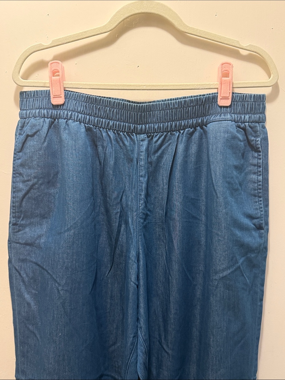 Calvin Klein Jeans Women’s Dark Blue Pull-On Jogger Pants